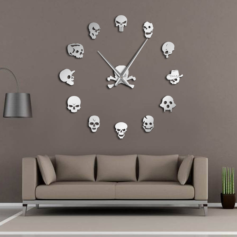 Skull DIY Wall Clock