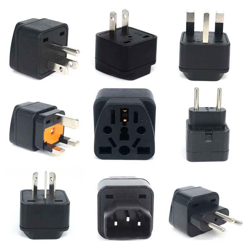 Universal American European Power Plug Adapter Converter