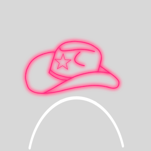 Cowgirl Hat with Star