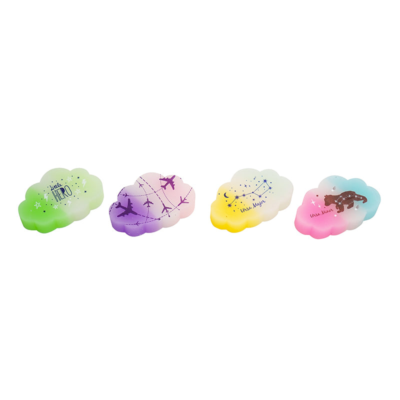 Sloong Cute Cloud-Shaped Erasers for Kids 24 Pack Bulk