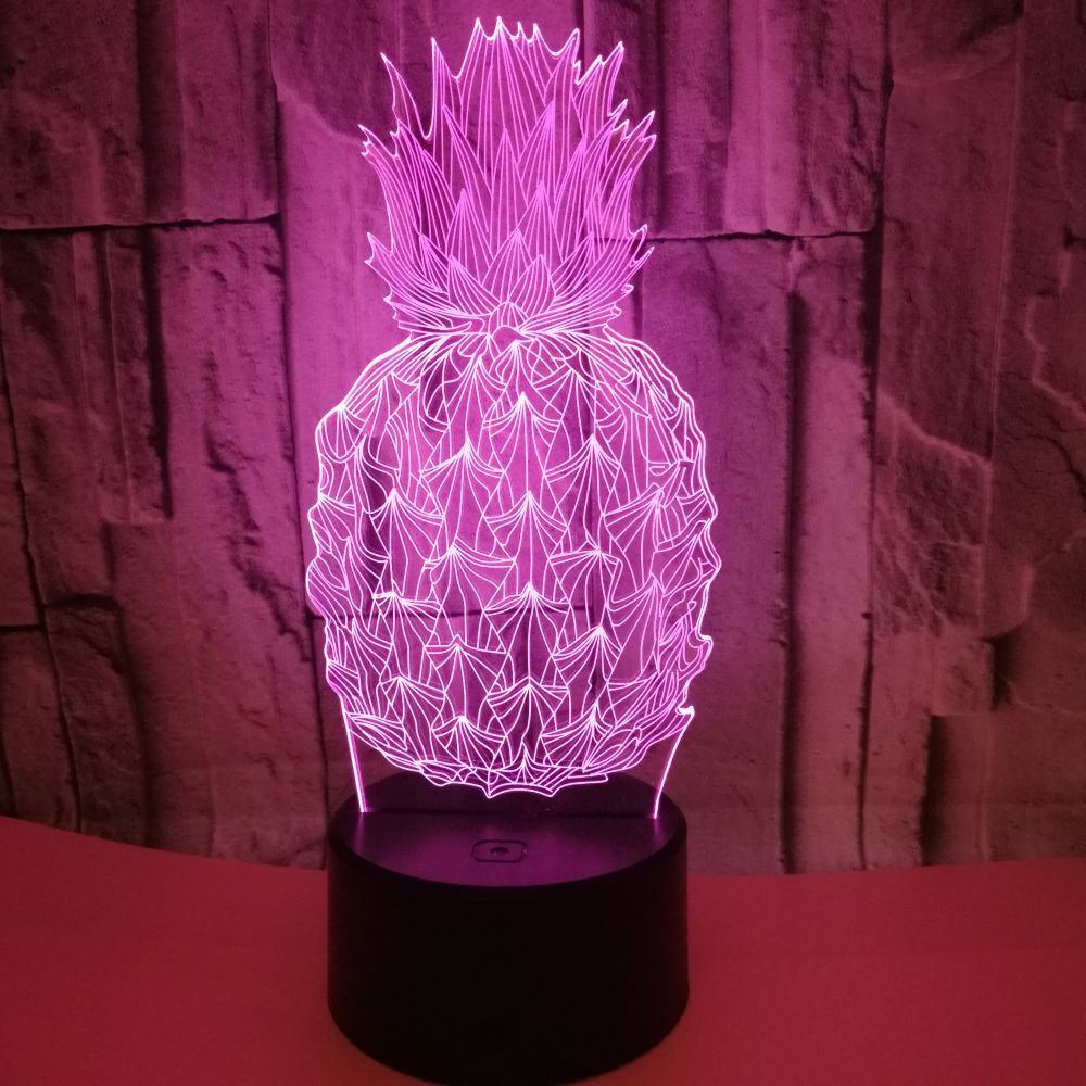 【Gentle Guardian】Pineapple LED Night Light - Soft Glow, Cozy Nights