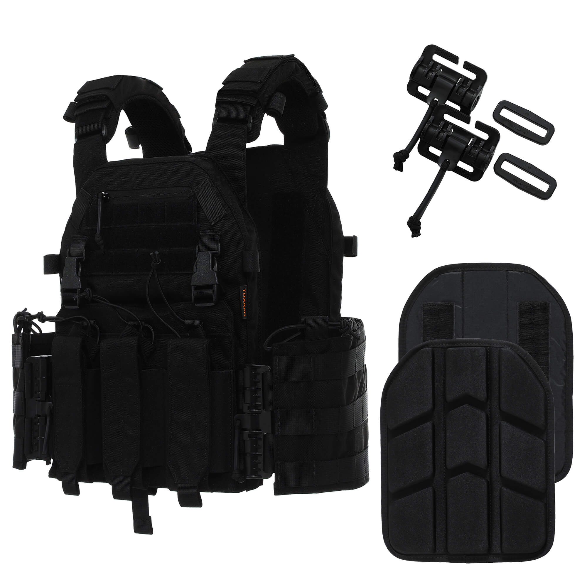TPV304 Tactical MOLLE Vests with Triple mag Pouch and Side Cummerbund Pouches