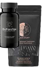 Detox Kur - 1 Monat Entgiftung, Black Stuff + DeParaTox