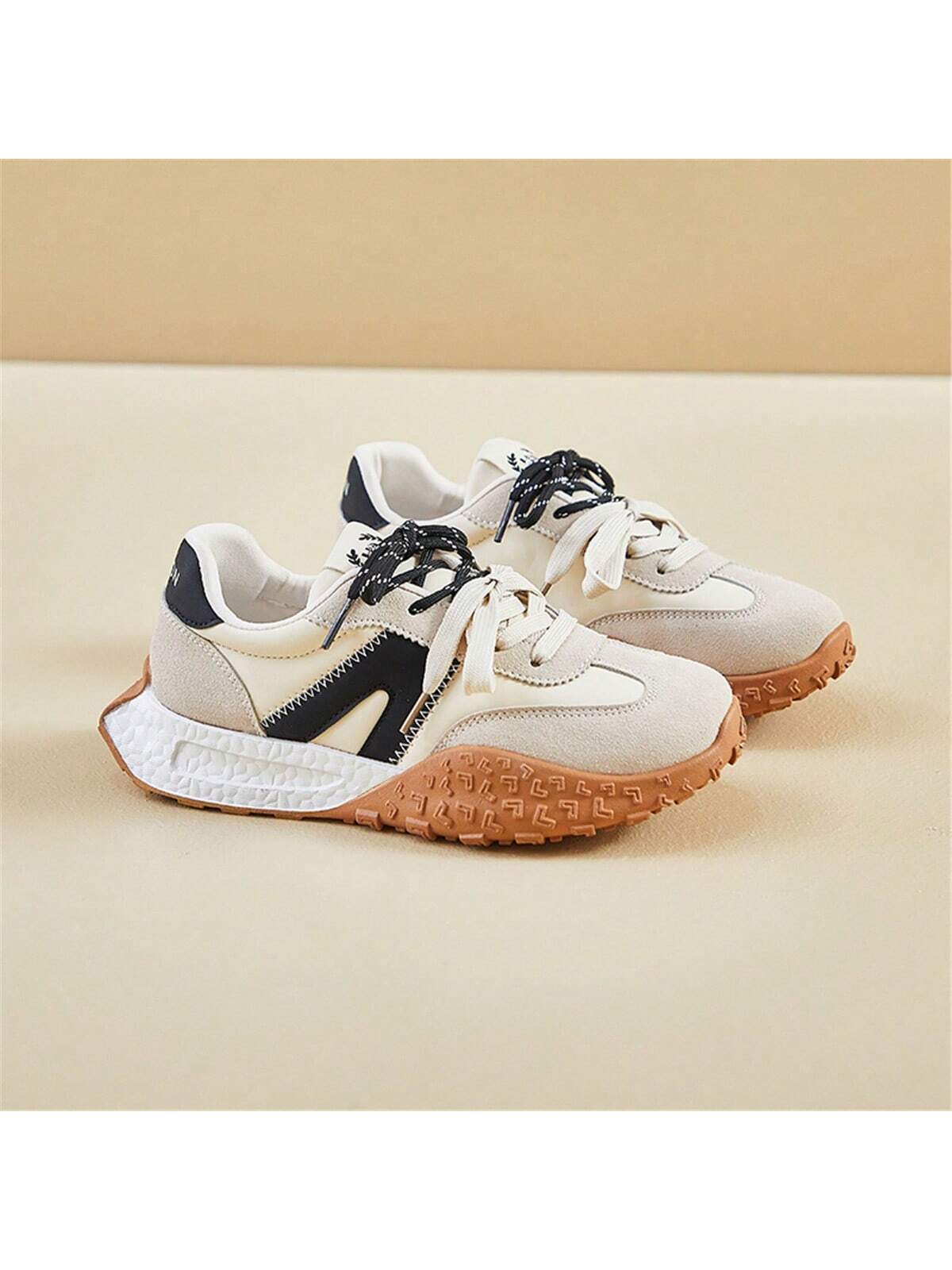 Zapatillas Agan con suela gruesa y aumento de altura, de estilo deportivo casual de moda para primavera y otoño, zapatos gruesos informales para mujeres