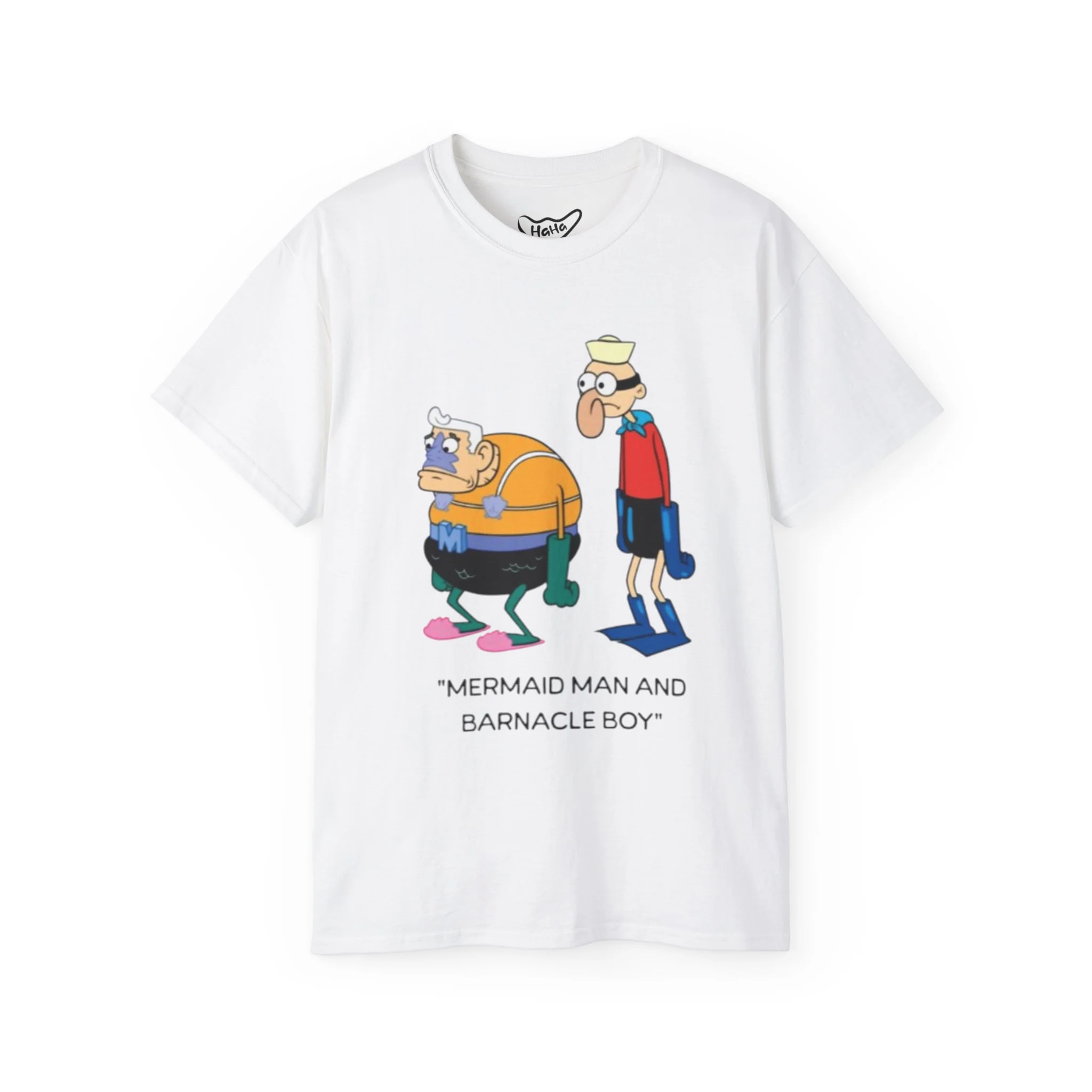 Mermaid Man and Barnacle Boy "Tee"