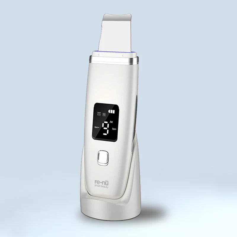 Ultrasonic Facial Scrubber with Stand