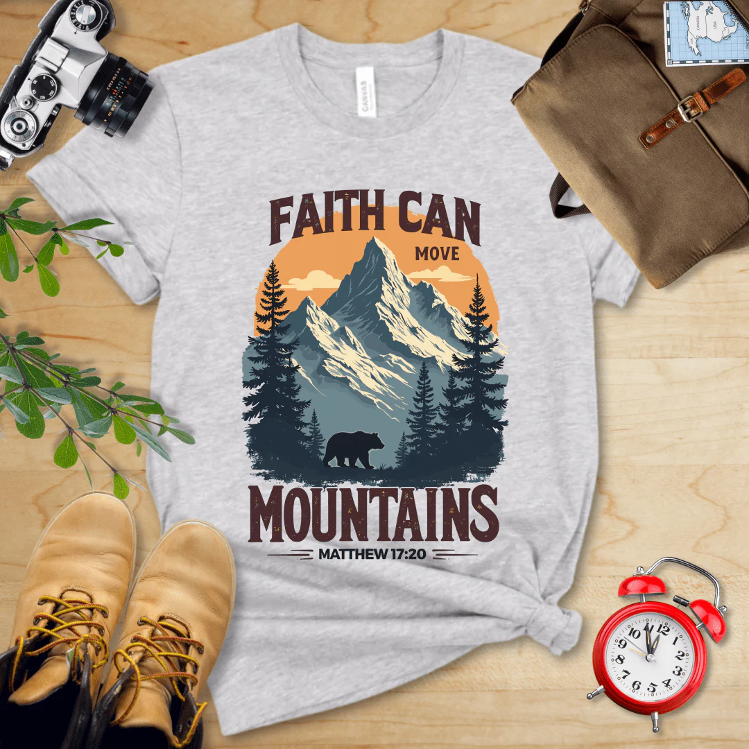 Faith Can Move Mountains Vintage Shirt