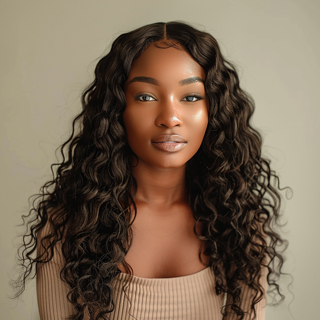 Full Lace Deep Curly Wigs