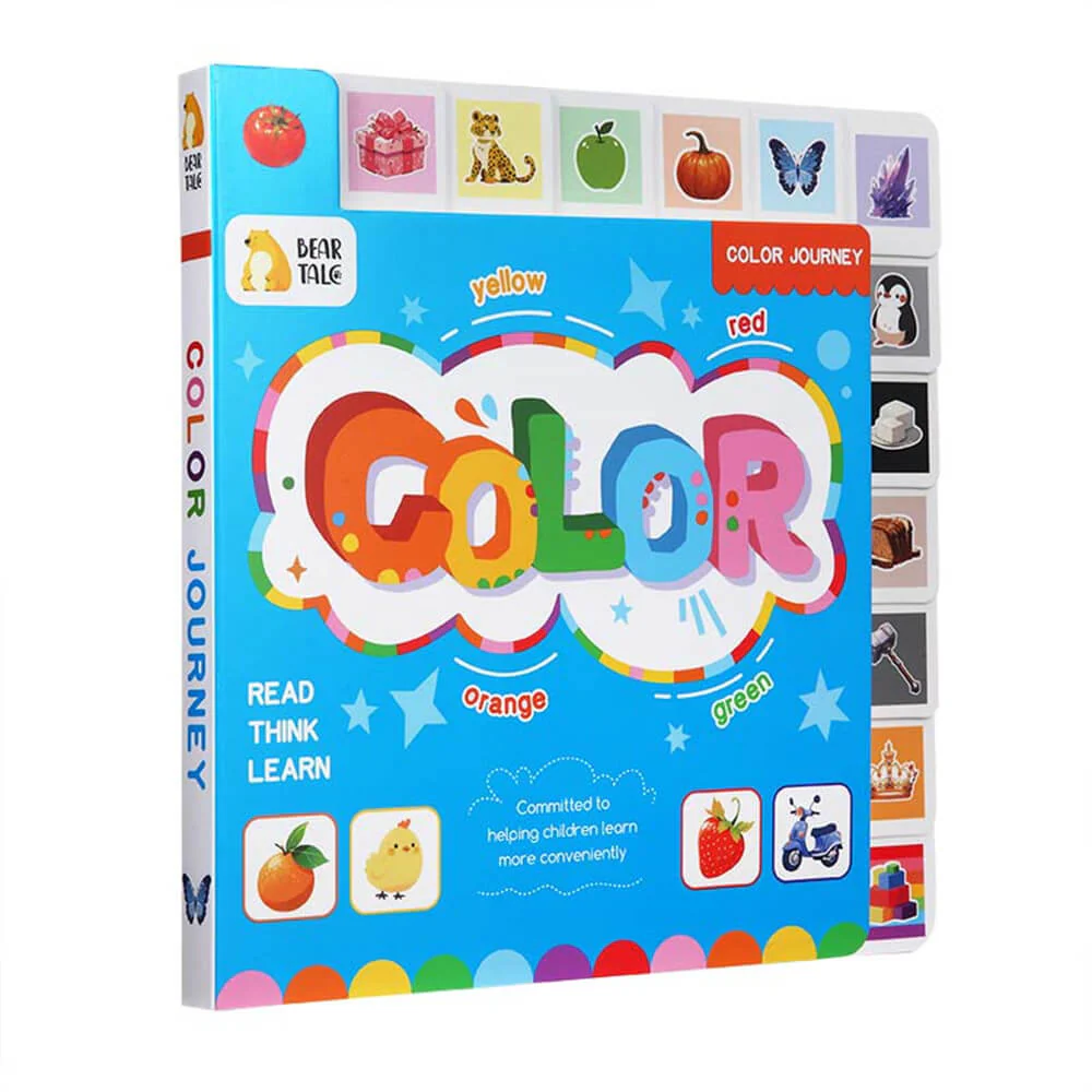 COLOR Tabbed Board Book