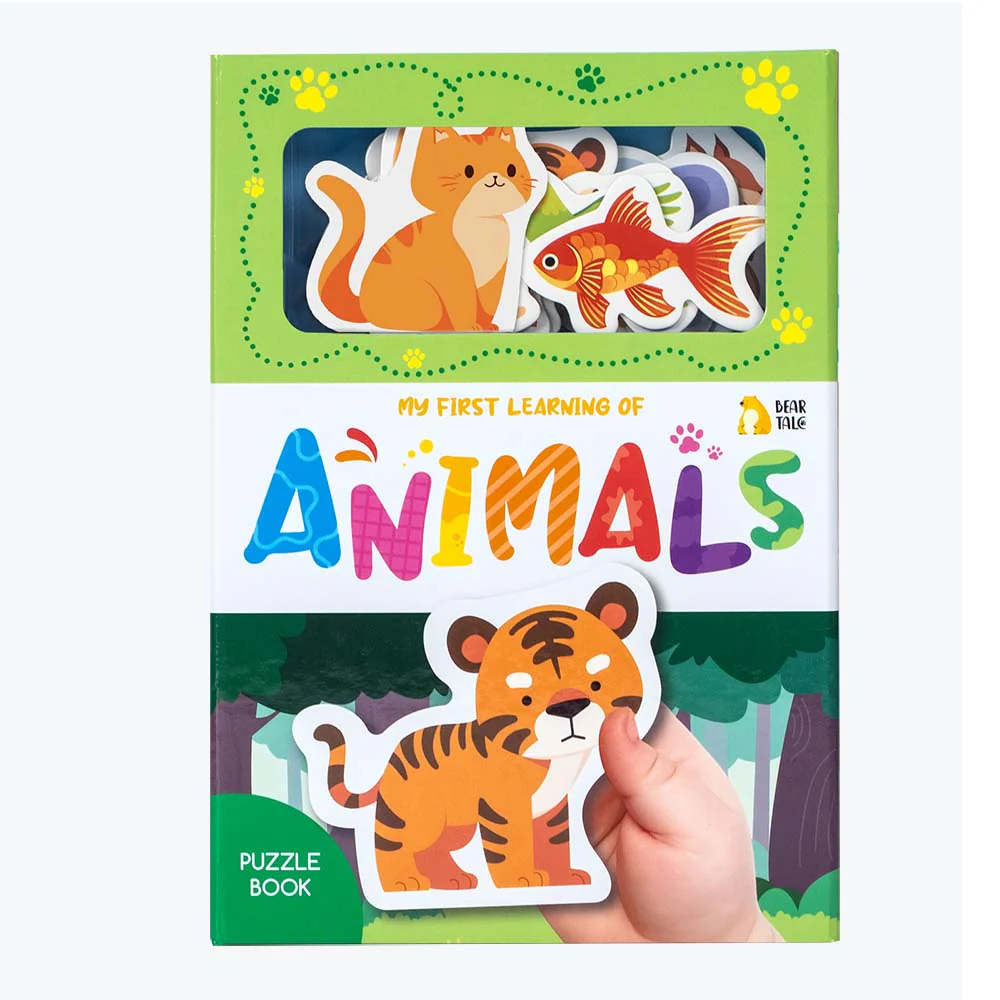 ANIMALS Puzzle Book