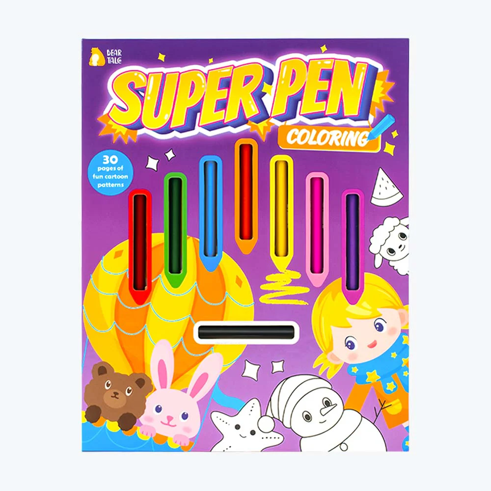 SUPER PEN Coloring Book