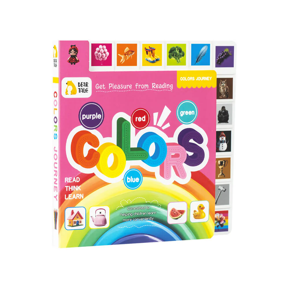 COLORS JOURNEY Tabbed Board Book