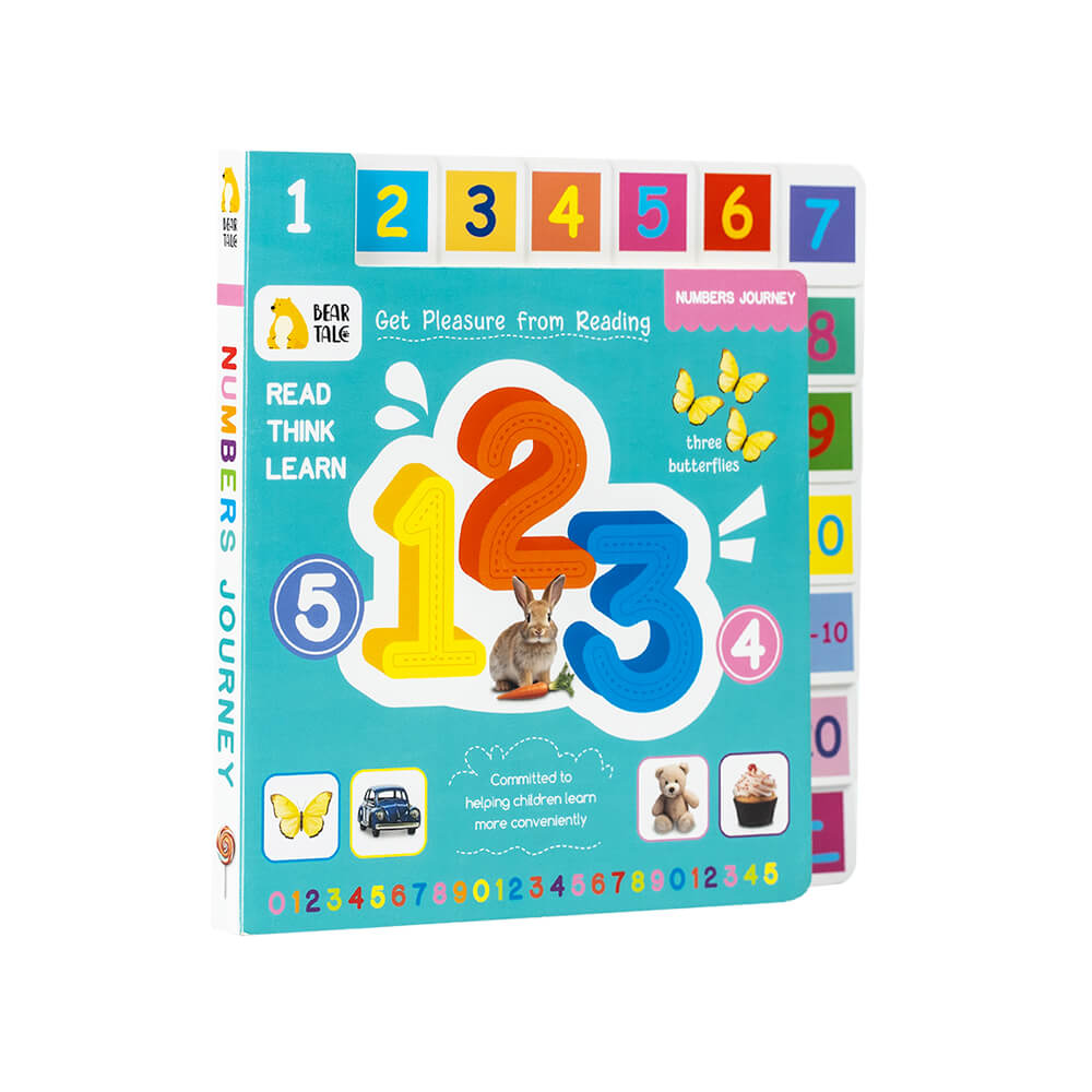 NUMBERS JOURNEY Tabbed Board Book