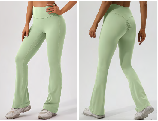 High Waist V-shape Flare leggings