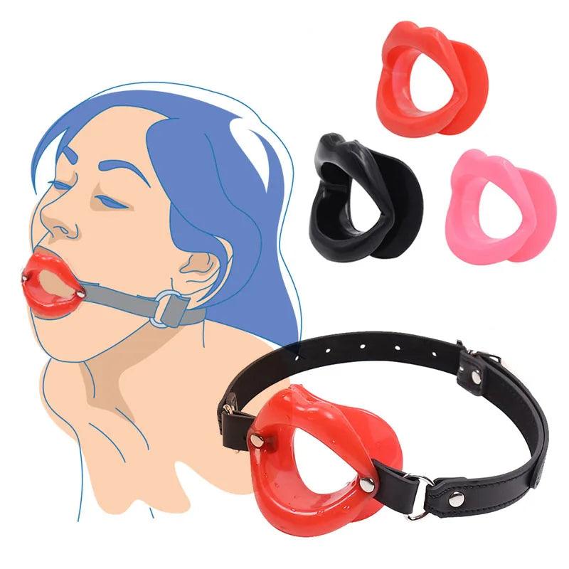Slave BDSM Open Mouth