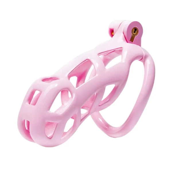 Pink Chastity Cage Male