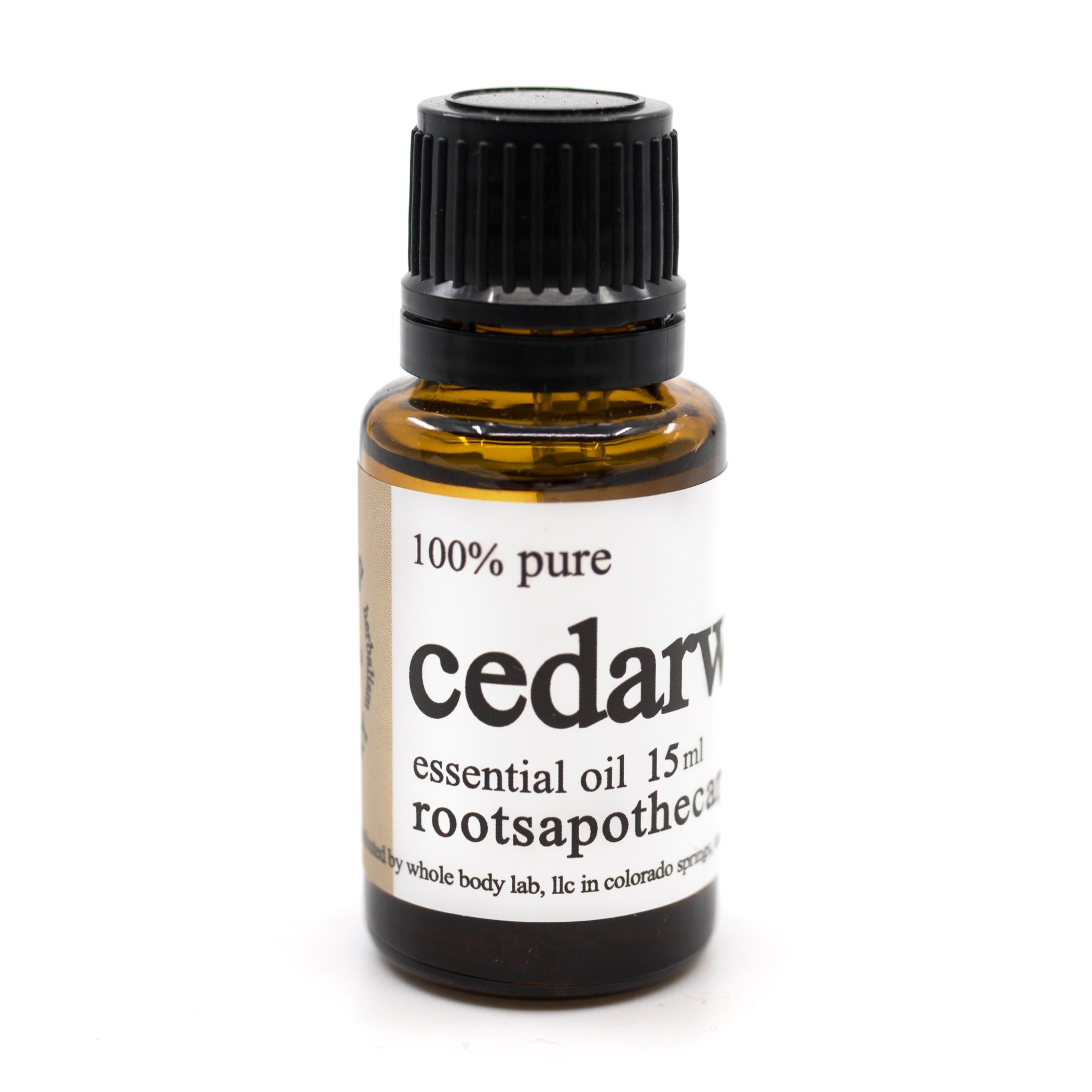 cedarwood essential oil.