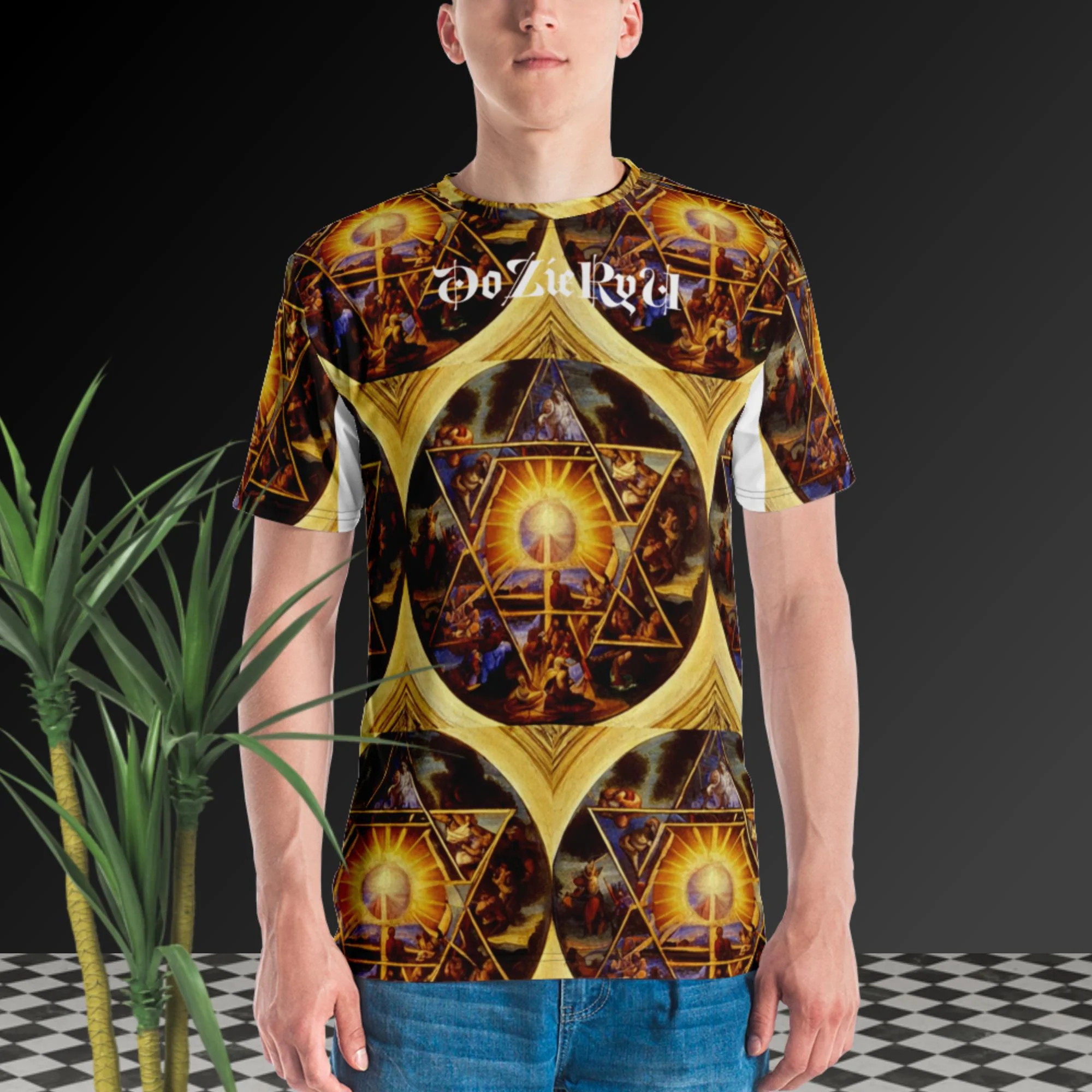 Men's custom allover t-shirt