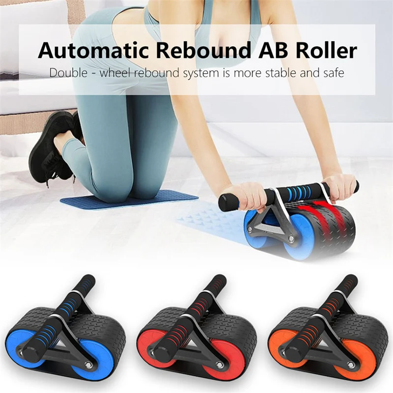 Automatic Rebound Ab Wheel Roller for Abdominal Muscle Training