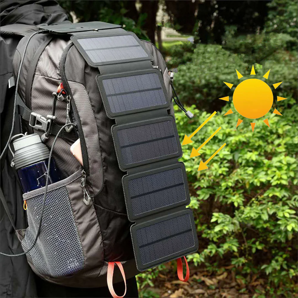 RapidSolar Portable Folding Solar Panel Charger