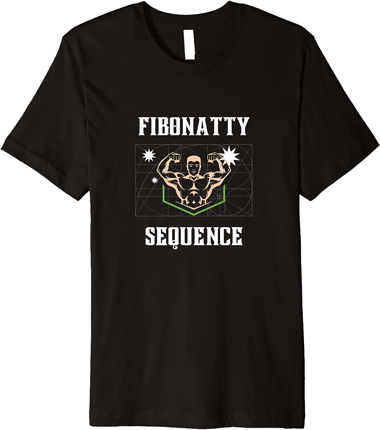 Fibonatty Sequence Natural Bodybuilding Premium T-Shirt