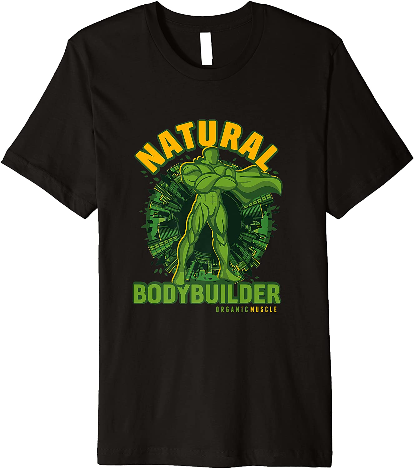 Natural Bodybuilder Premium Fitness T-Shirt