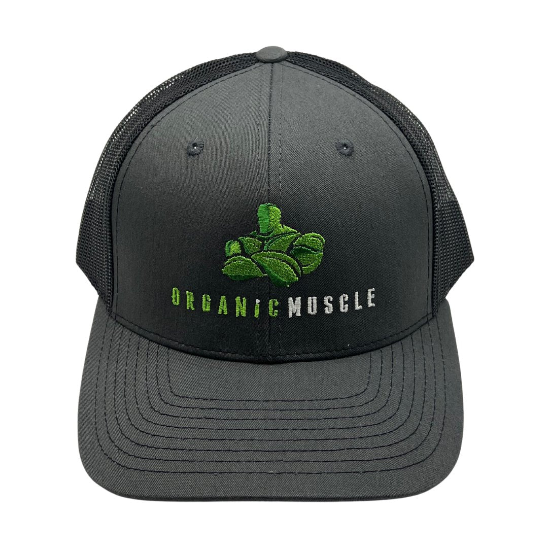 Organic Muscle Snapback Hat - Gray