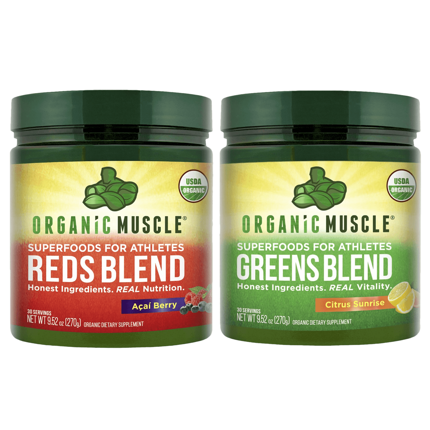 Organic Reds & Greens Superfood Stack