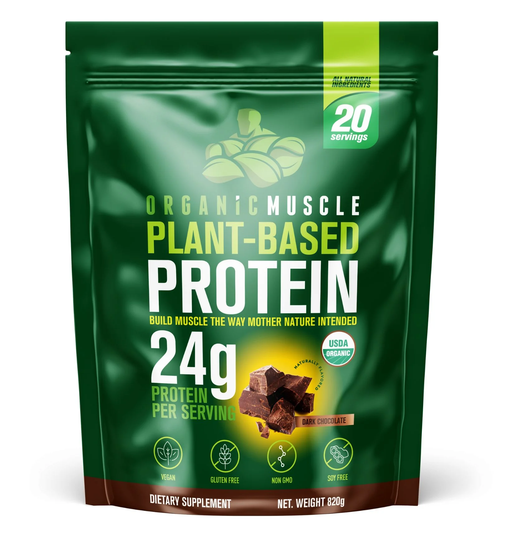 Organic Vegan Protein - All Flavors