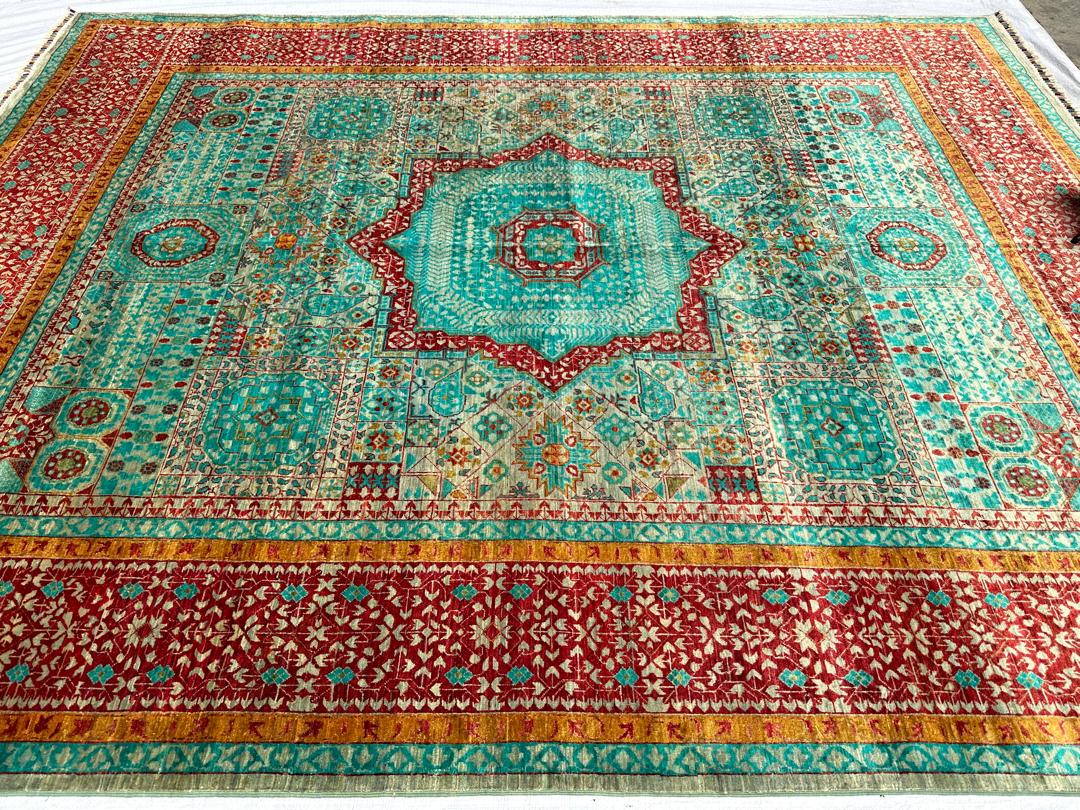 Luxurious Afghan Handwoven Carpet – 320x250 cm