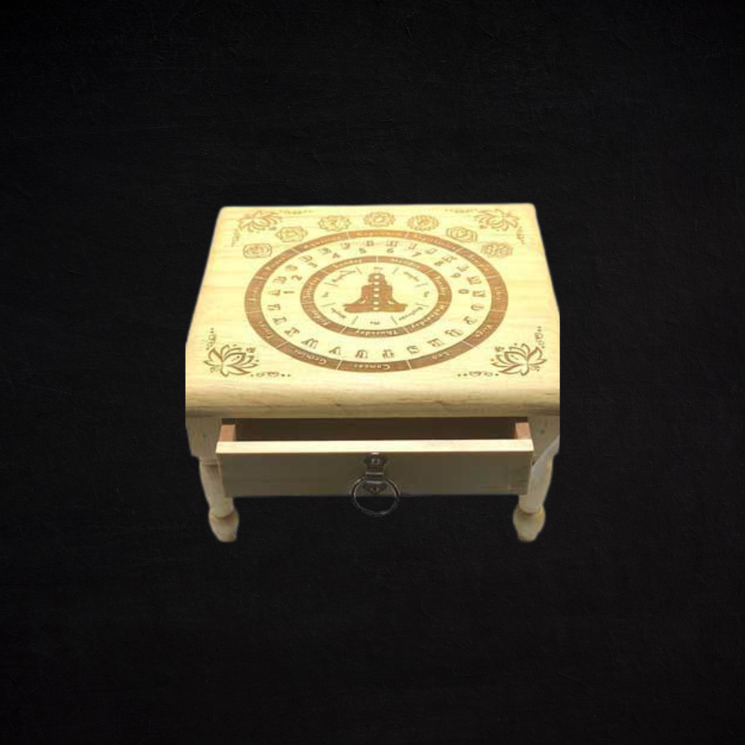 12x 12" Pendulum altar table