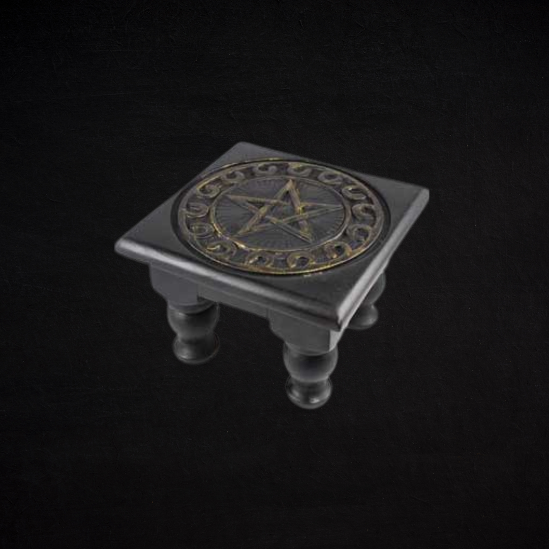 6"x6" Pentagram altar table