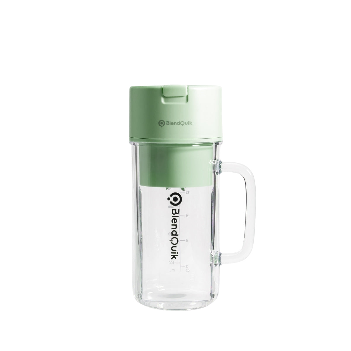 BlendQuik 14oz BPA-Free Portable Mason Jar Blender - Green