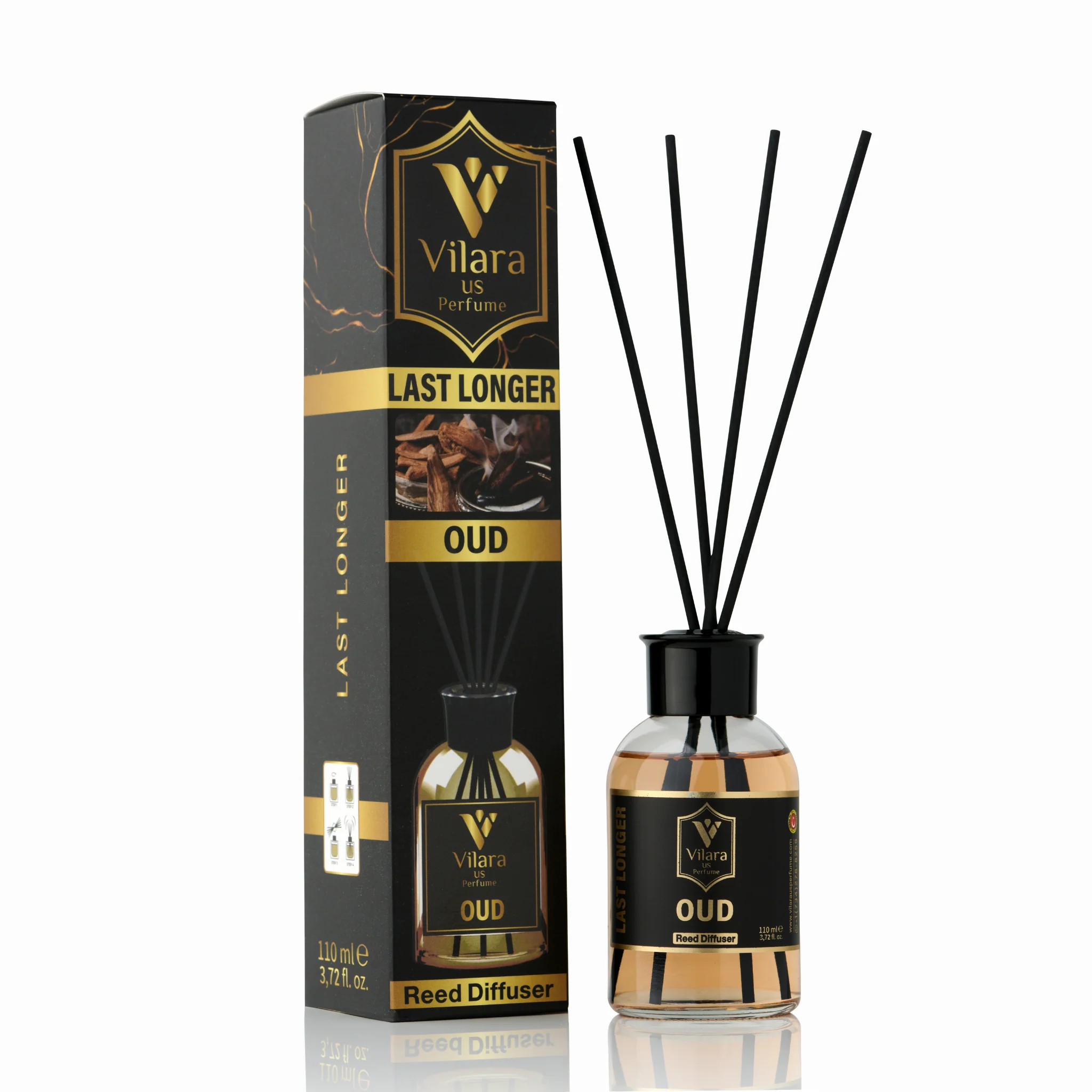 Reed Diffuser Bottles 3.72 FL.OZ.