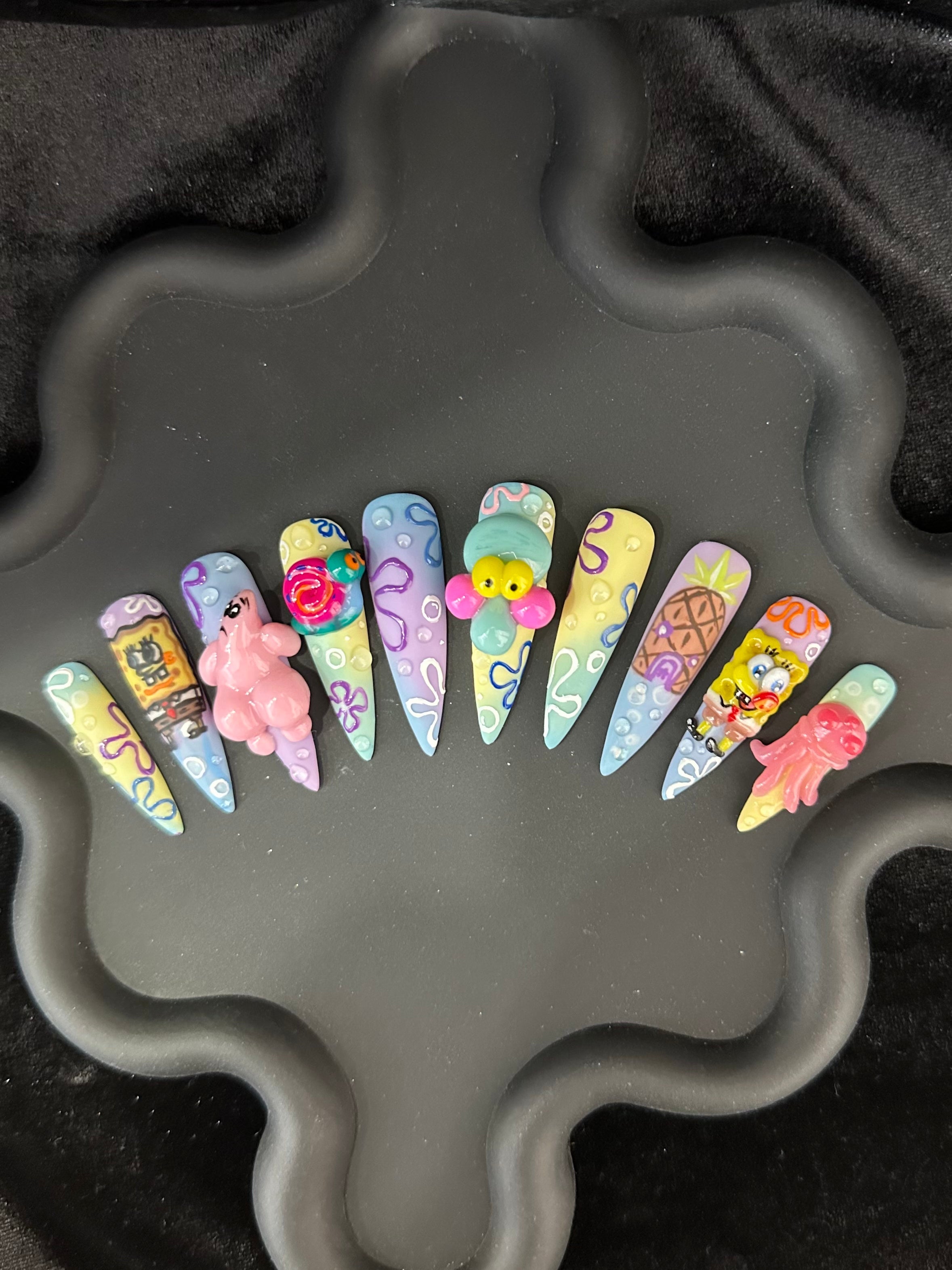 sponge Nails