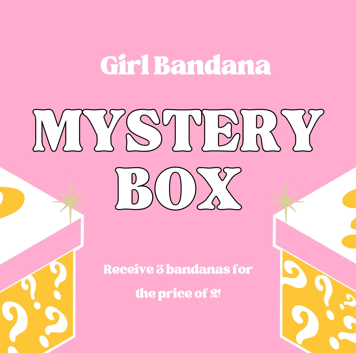 Girl bandana mystery box