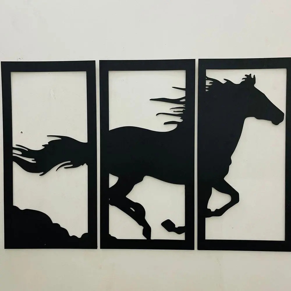 Horse MDF Wall Decore