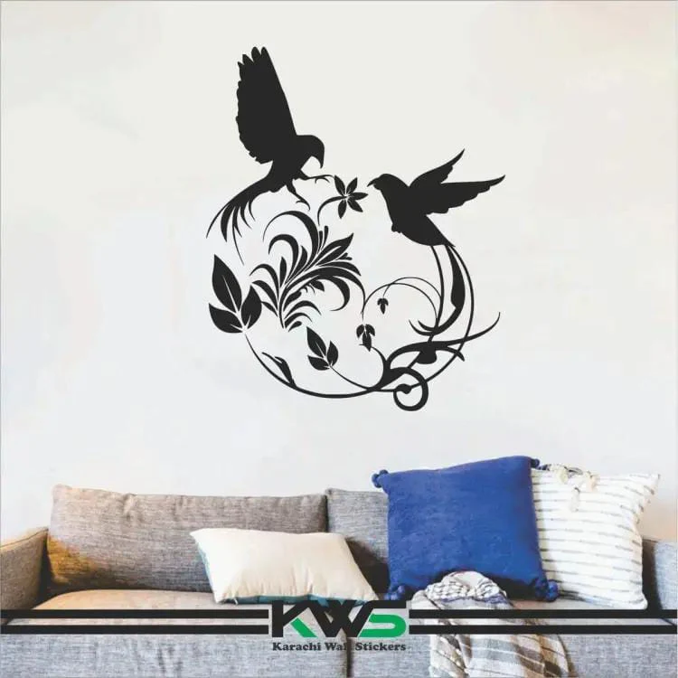 . bird Beautiful Wall Sticker