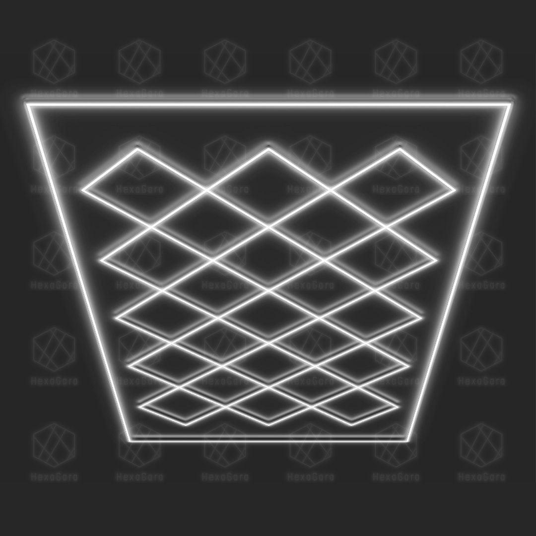 Diamond Lights Grid - 23 Diamonds with Border