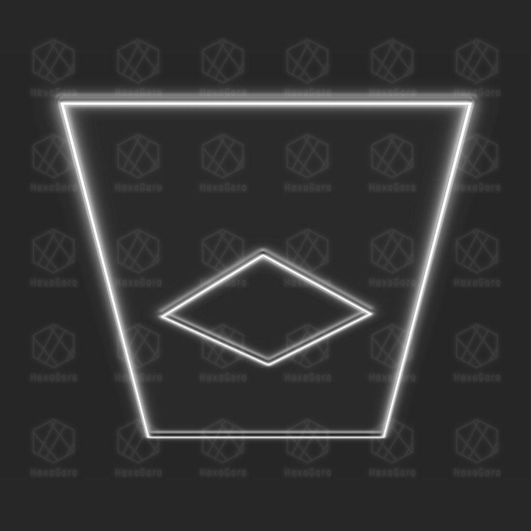 Diamond Lights Grid - 1 Diamond with Border