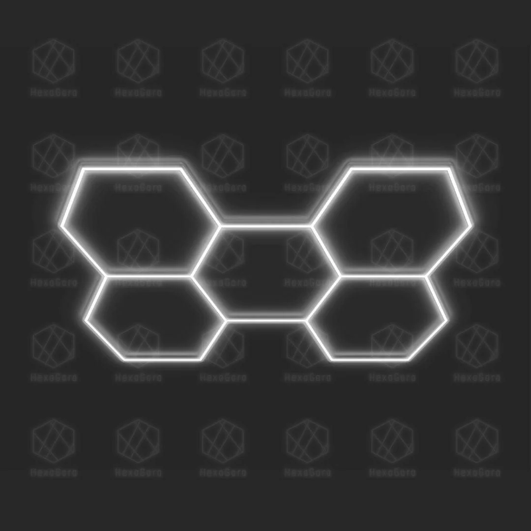 Hexagonal Lights Grid - 5 Hex