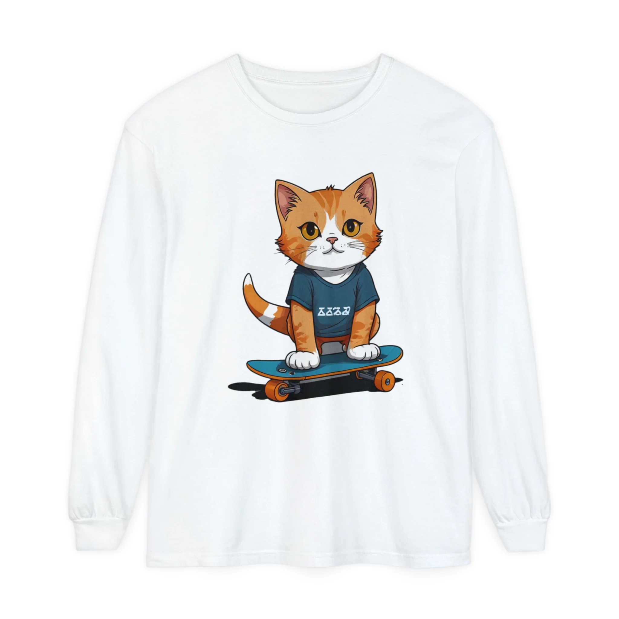 Mischievous Meow: Funny Cat T-Shirt