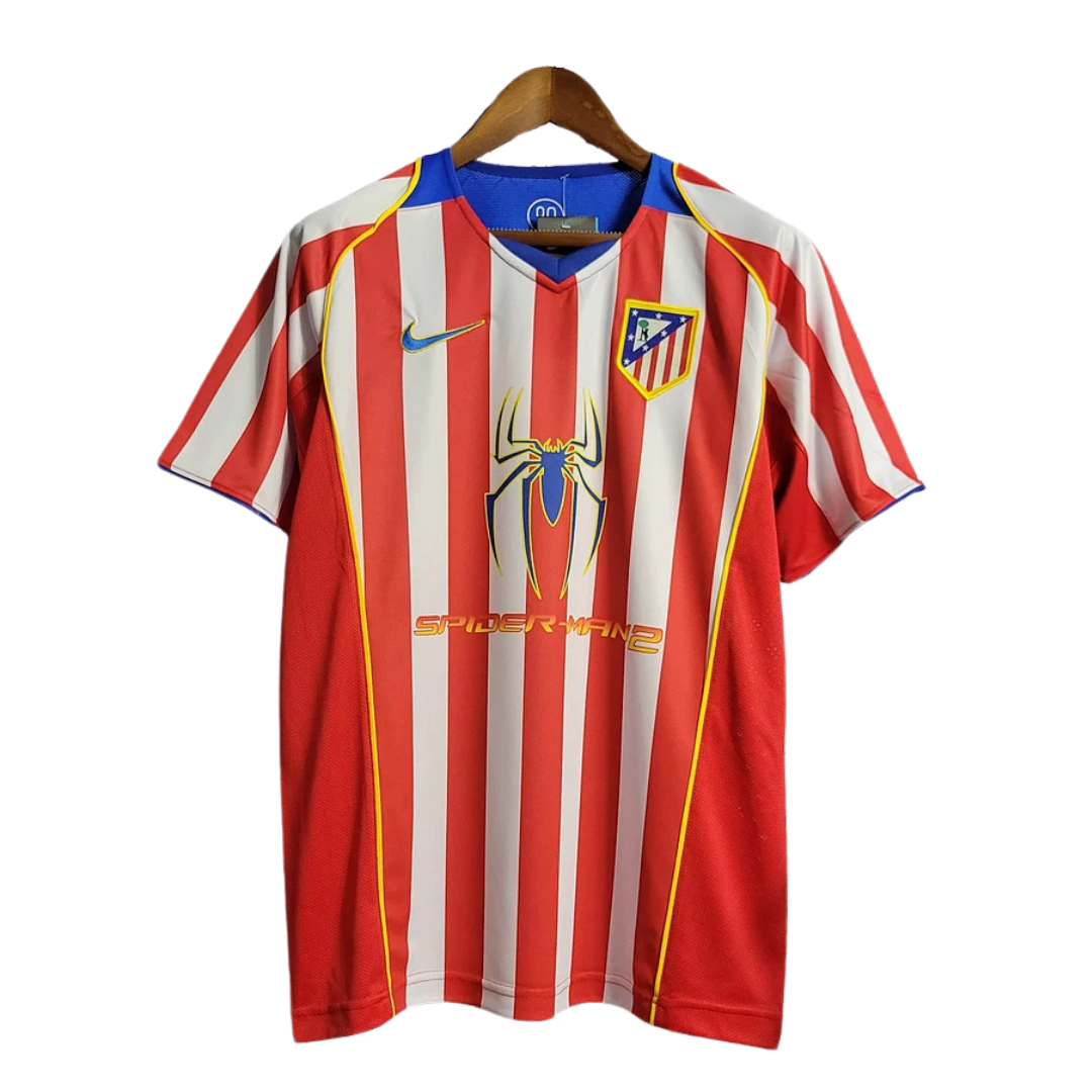 Atlético Madrid Home Shirt - 2004-2005