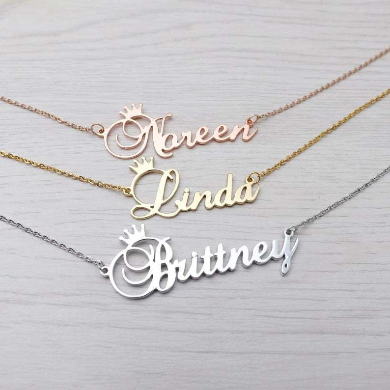 925 Silver Custom Name Necklace