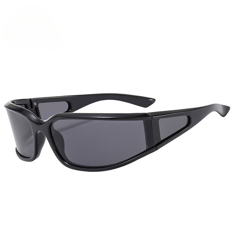 Kdomix TB124 Y2K Wrap-Around Trendy Sunglasses