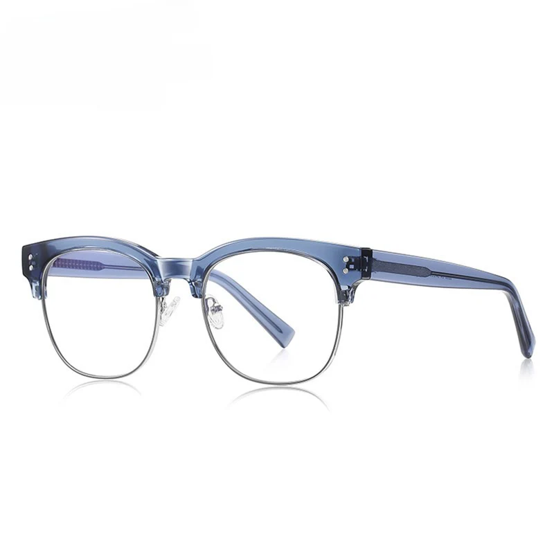 Kdomix 2206 Half-Frame TR90 Fashion Blue Light Blocking Glasses