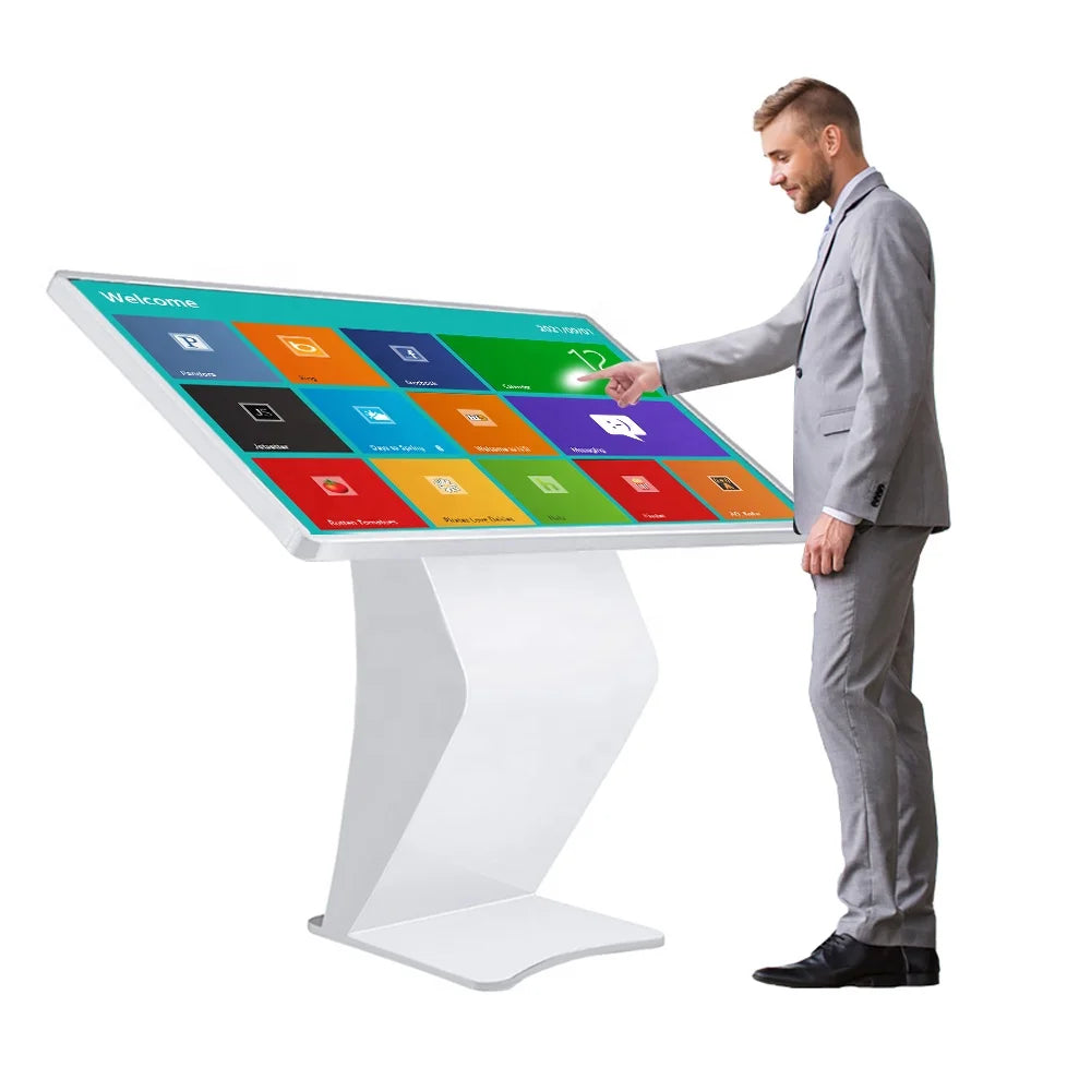 Horizontal All-in-One Stand Touch Screen Self-Service Kiosk