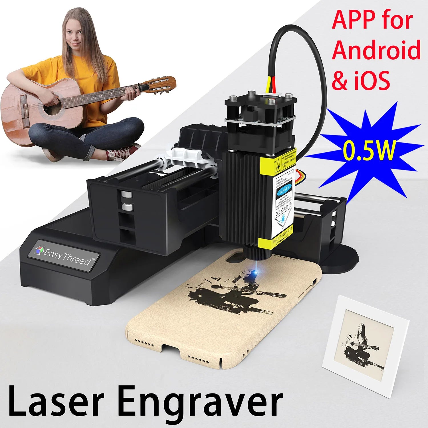 EasyThreed Laser Engraver