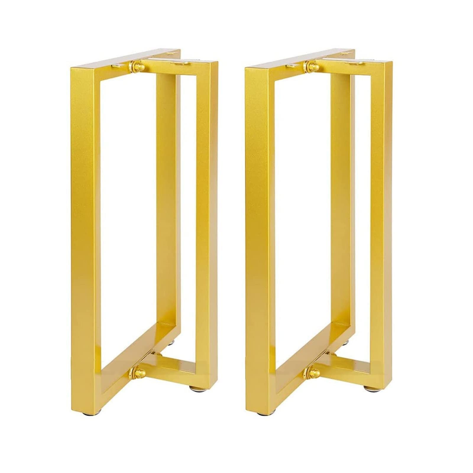 Metal Table Legs Heavy Duty Square Tube Gold STL-04