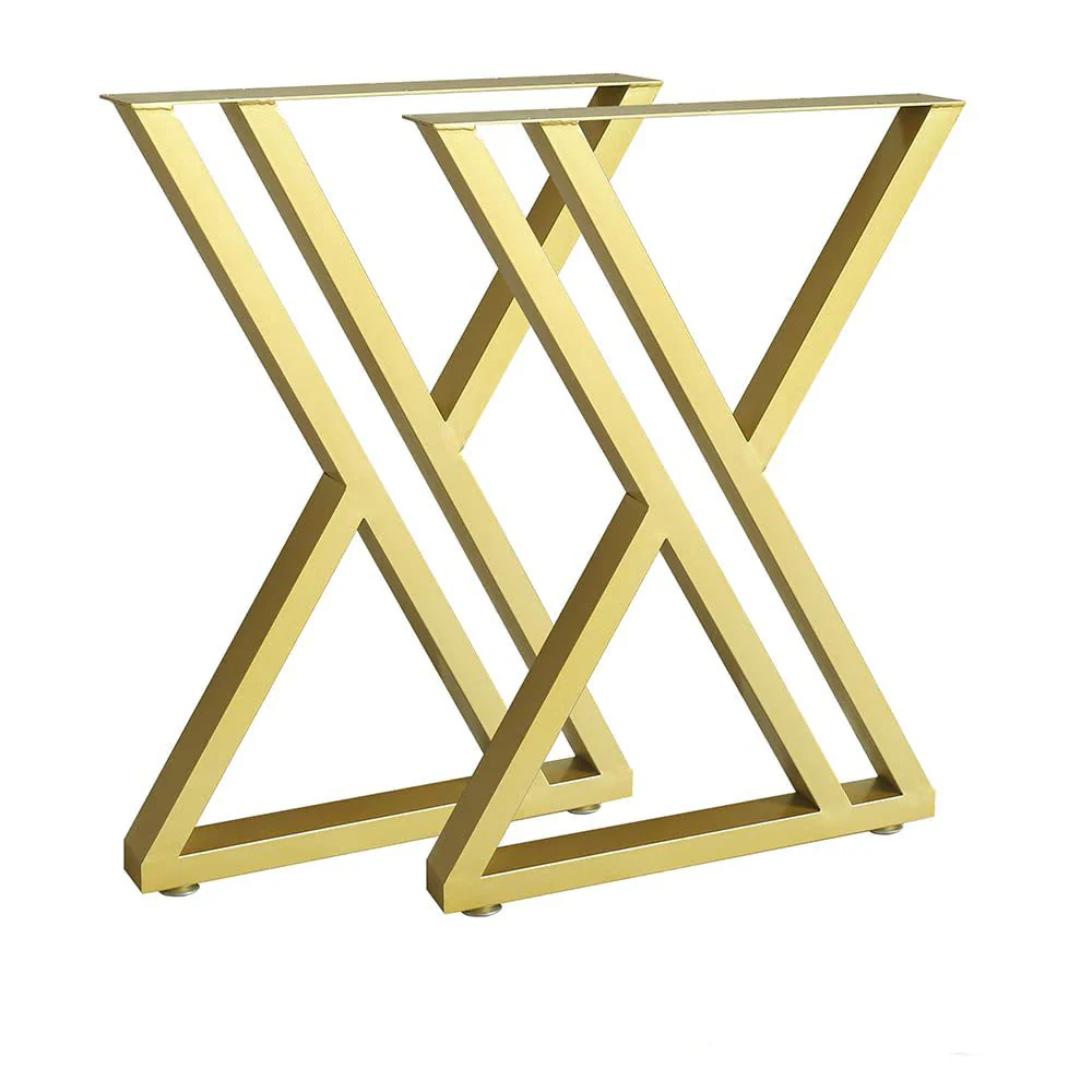 Gold Metal Table Legs Y-Shape Modern Heavy Duty YTL-13